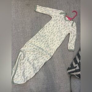 Tiny Kind Long Sleeve Knitted Gown NB